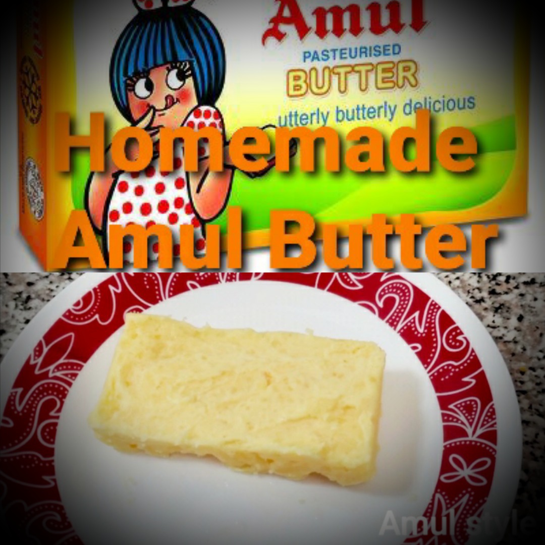 Home made Amul Butter