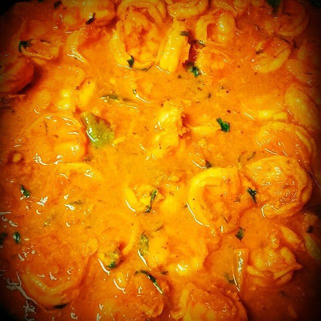 Jumbo Shrimp Curry 